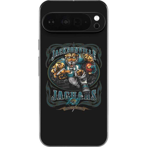 Liquid Blue NFL Jacksonville Jaguars Running Back Pixel 9 Pro XL Skin
